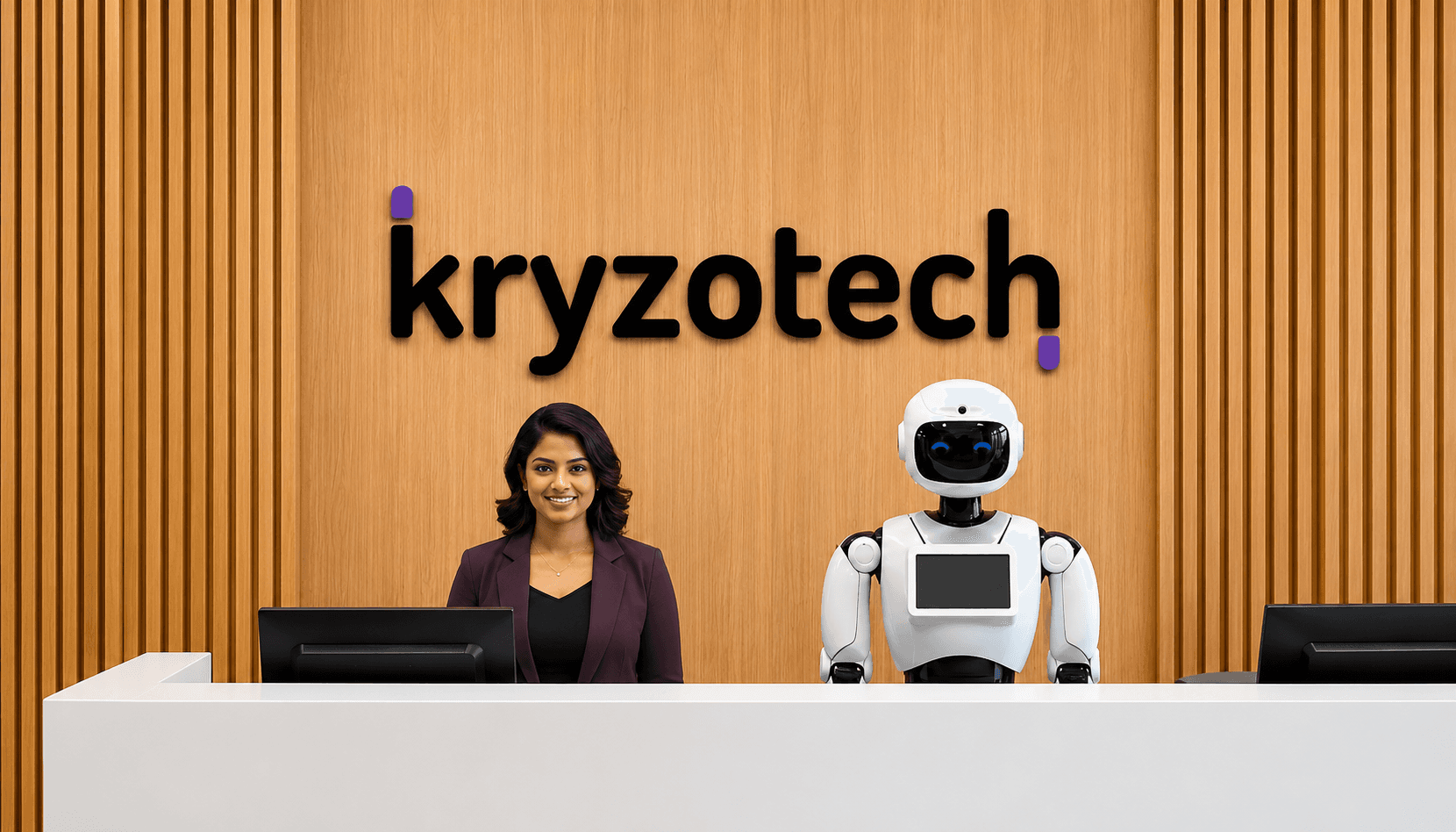 Kryzotech reception and support team
