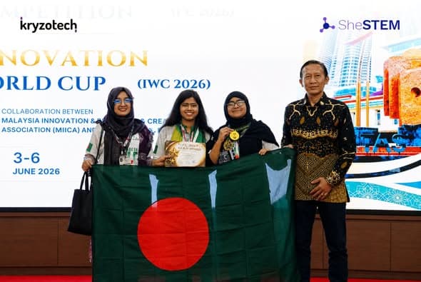 A Proud Moment for Kryzotech & SheSTEM! 🏆 — image 1